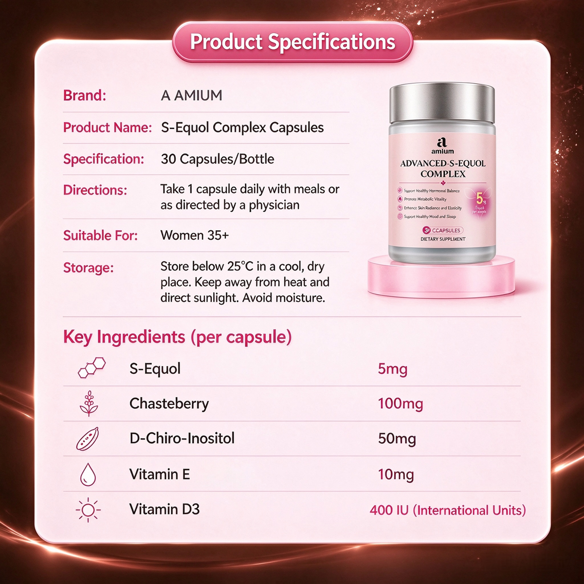 ADVANCED S-EQUOL COMPLEX