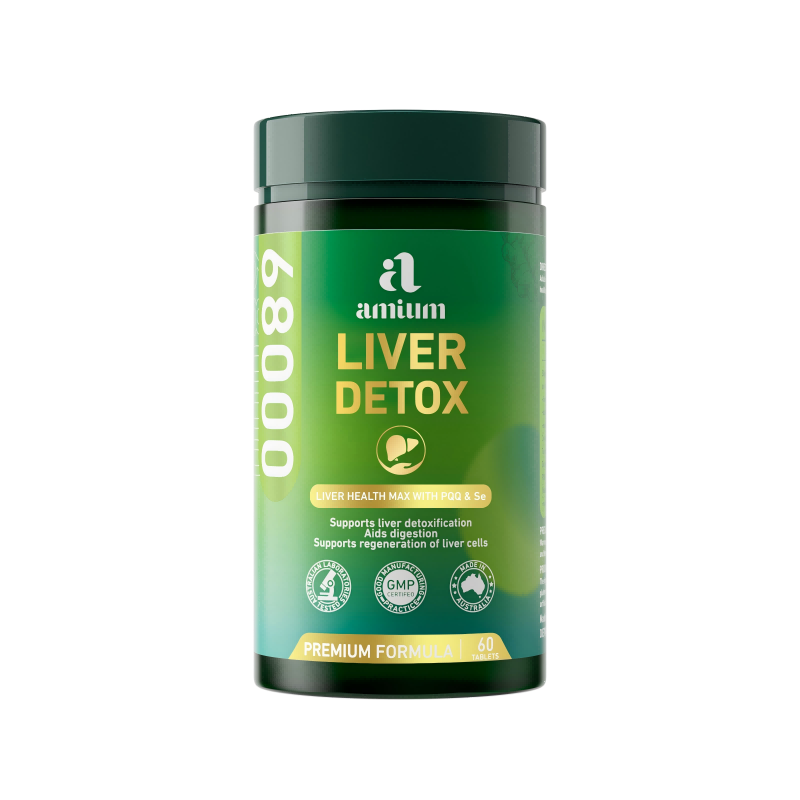 LIVER DETOX Amium PQQ Complex Advanced Liver Detox