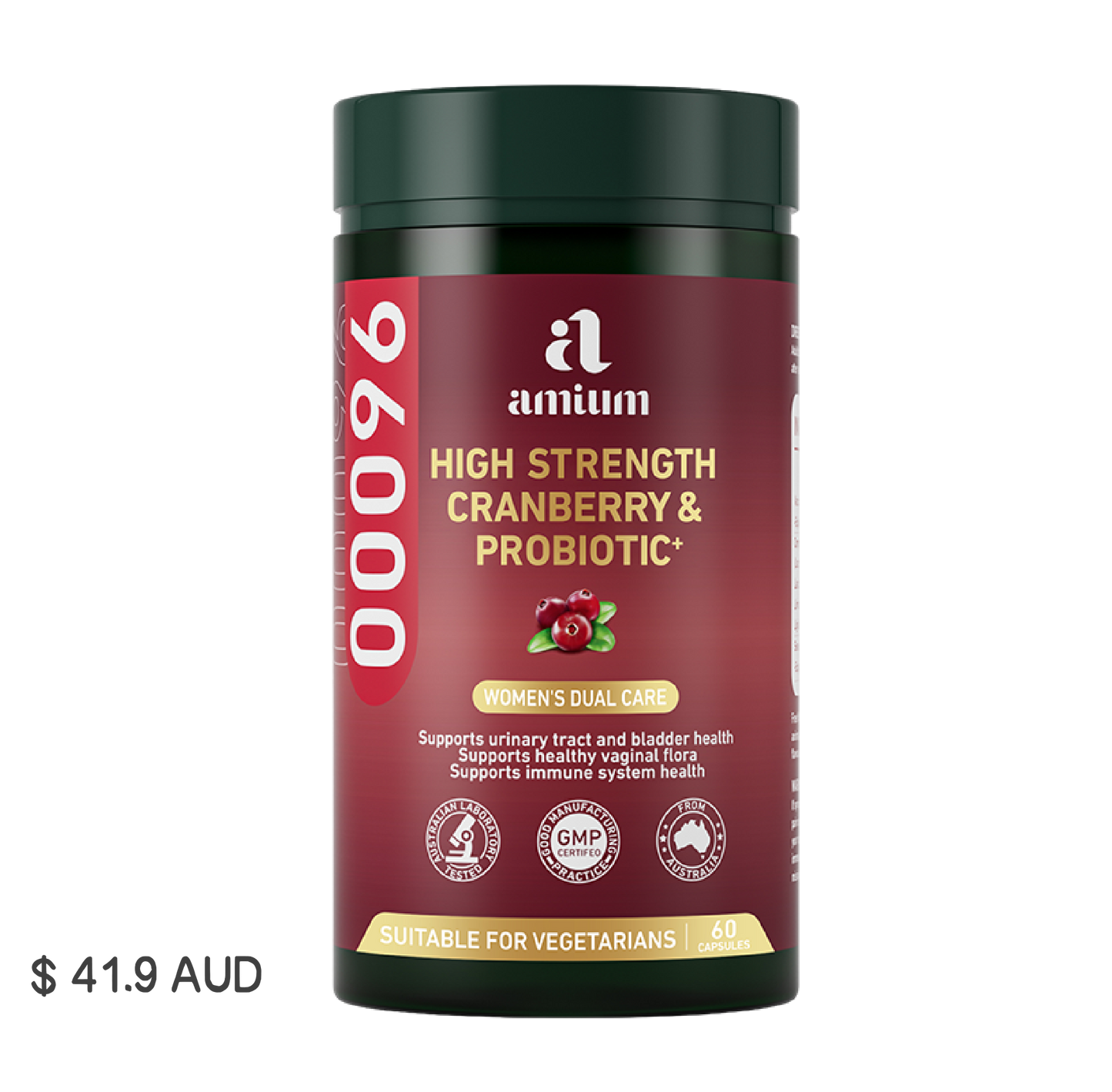 HIGH STRENGTH CRANBERRY & PROBIOTIC+